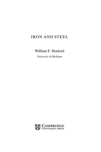 Tapa de Iron and steel