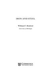 Tapa de Iron and steel