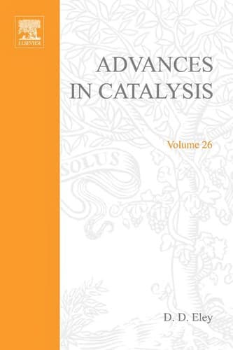 Tapa de Advances in catalysis