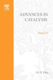 Tapa de Advances in Catalysis, 33
