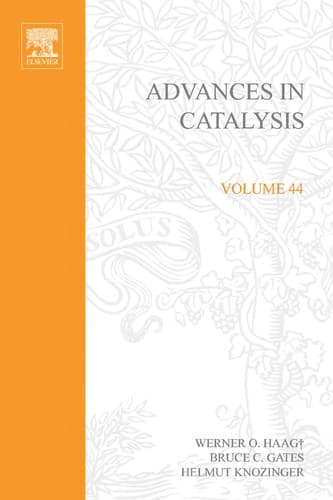Tapa de Advances in Catalysis