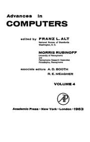 Tapa de Advances in computers