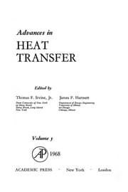Tapa de Advances in heat transfer