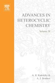 Tapa de ADVANCES IN HETEROCYCLIC CHEMISTRY V28