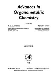 Tapa de Advances in organometallic chemistry