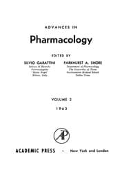 Tapa de Advances in pharmacology