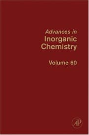 Tapa de Advances in inorganic chemistry