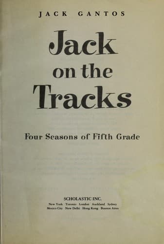 Tapa de Jack on the tracks