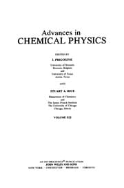 Tapa de Advances in chemical physics