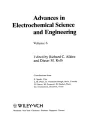 Tapa de Advances in electrochemical science and engineering