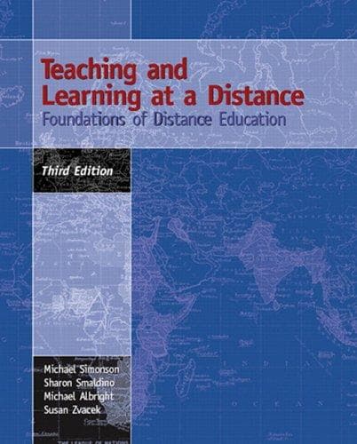 Tapa de Teaching and Learning at a Distance