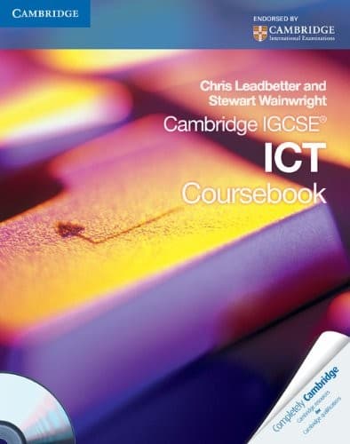 Tapa de Cambridge IGCSE ICT coursebook