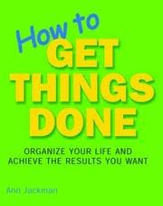 Tapa de How to Get Things Done
