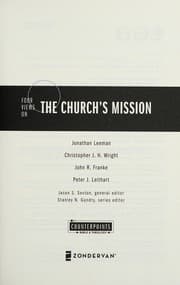 Tapa de Four views on the church's mission