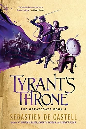 Tapa de Tyrant's Throne (The Greatcoats)