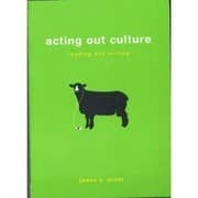 Tapa de Acting Out Culture: Reading and Writing, Teacher's Edition
