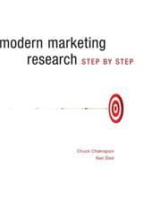 Tapa de Modern Marketing Research