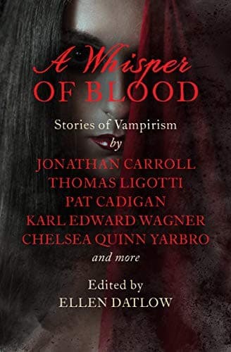 Tapa de A Whisper of Blood: Stories of Vampirism