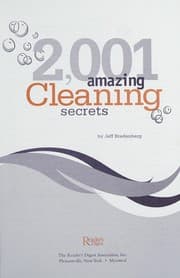 Tapa de 2,001 amazing cleaning secrets