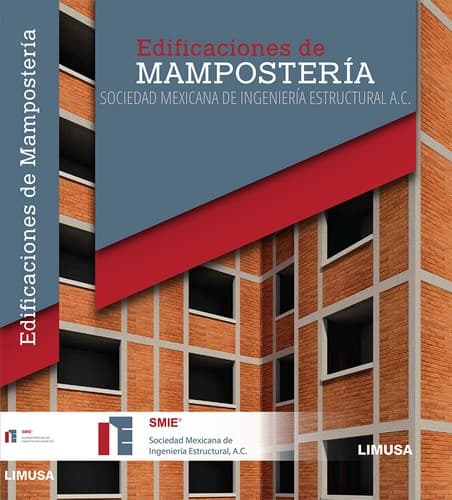 Tapa de Edificaciones de mampostería