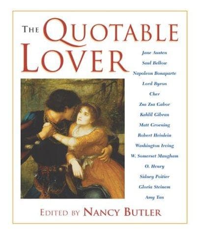 Tapa de The quotable lover