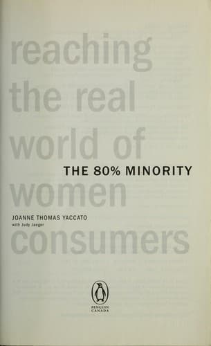 Tapa de The 80% minority