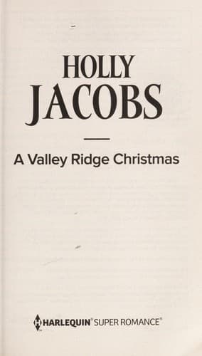 Tapa de A Valley Ridge Christmas
