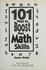 Tapa de 101 ways to boost your math skills