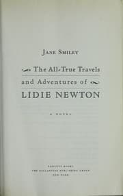 Tapa de The all-true travels and adventures of Lidie Newton