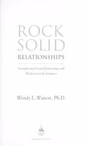 Tapa de Rock-Solid Relationships