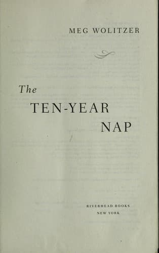 Tapa de The ten-year nap