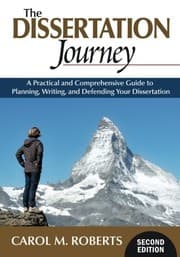 Tapa de The dissertation journey