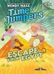 Tapa de Escape from Egypt: A Branches Book (Time Jumpers #2)