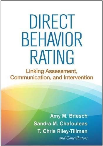 Tapa de Direct Behavior Rating: Linking Assessment, Communication, and Intervention