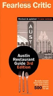 Tapa de The Fearless Critic Austin Restaurant Guide 3rd Edition