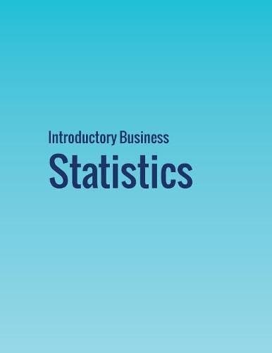 Tapa de Introductory Business Statistics