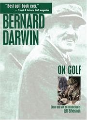 Tapa de Bernard Darwin On Golf (On)