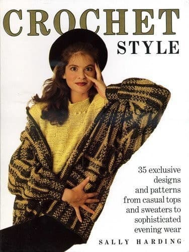 Tapa de Crochet style