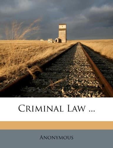 Tapa de Criminal Law ...