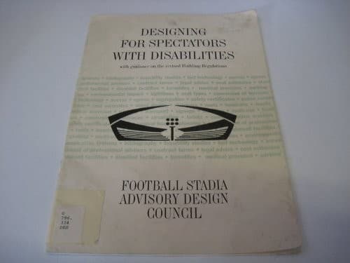 Tapa de Designing for Spectators with Disabilities