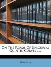 Tapa de On The Forms Of Unicursal Quintic Curves ......