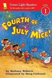 Tapa de Fourth of July Mice! (Green Light Readers Level 1)