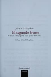 Tapa de El segundo frente