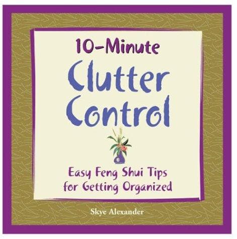 Tapa de 10-minute clutter control
