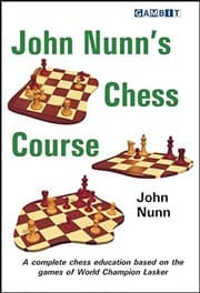Tapa de John Nunn's Chess Course