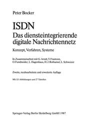 Tapa de ISDN Das diensteintegrierende digitale Nachrichtennetz