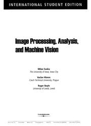 Tapa de Image processing, analysis, and machine vision