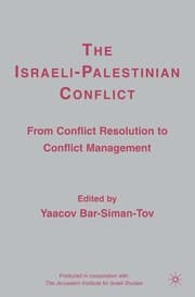 Tapa de The Israeli-Palestinian conflict