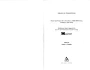 Tapa de Israel in transition