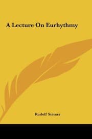 Tapa de A Lecture On Eurhythmy